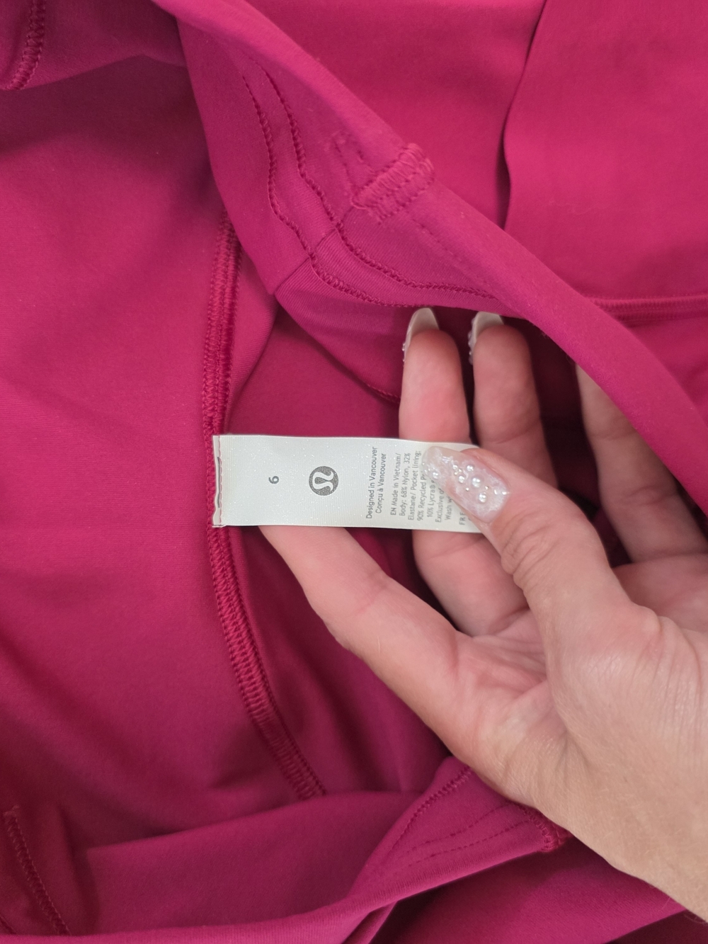 Lululemon Swift Speed HR Short In Berry Rumble - Picture 4 of 6